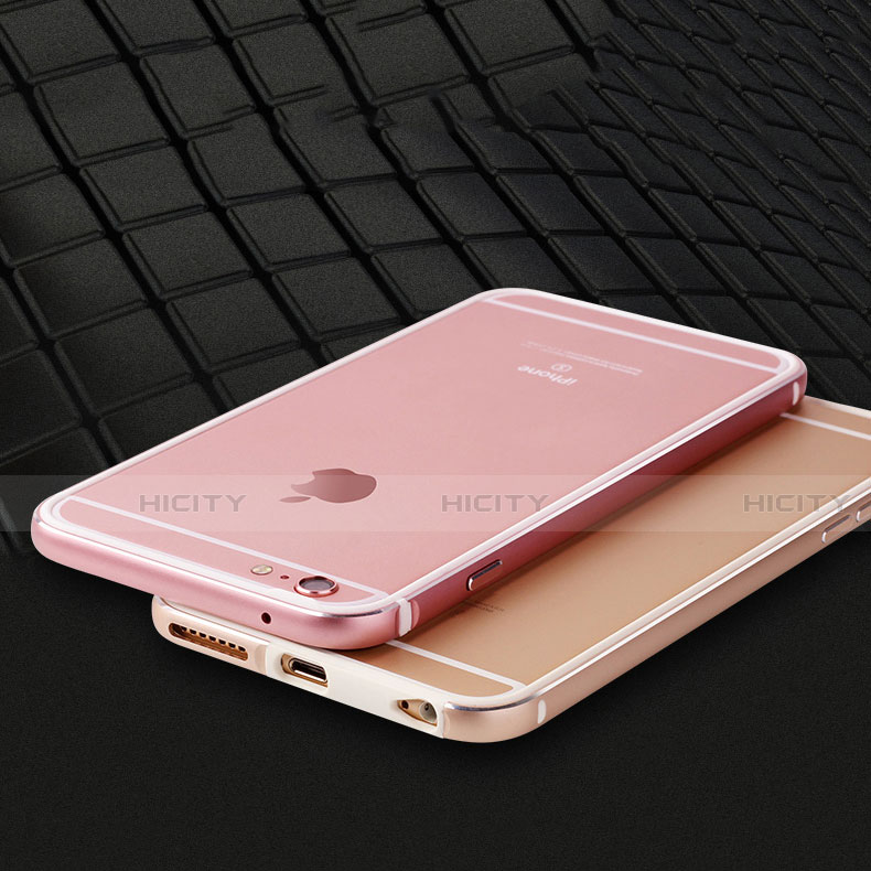 Apple iPhone 6S用ケース 高級感 手触り良い アルミメタル 製の金属製 バンパー カバー アップル 