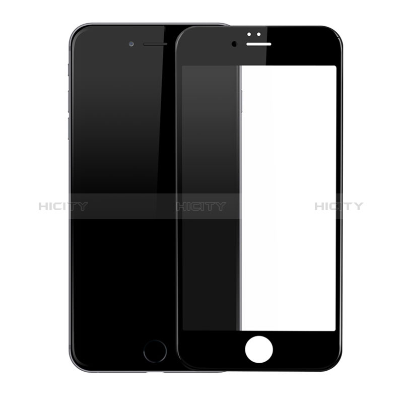 Apple iPhone 6S用強化ガラス フル液晶保護フィルム U01 アップル ブラック