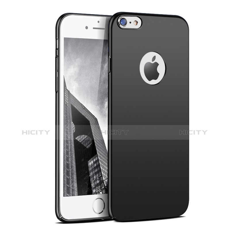 Apple iPhone 6S Plus用ハードケース プラスチック 質感もマット P03 アップル ブラック
