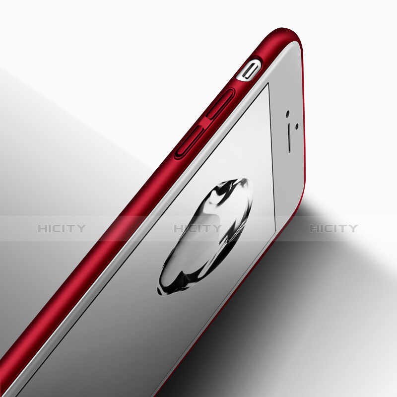 Apple iPhone 6S Plus用ハードケース プラスチック 質感もマット P05 アップル レッド