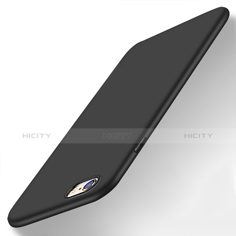 Apple iPhone 6S Plus用極薄ソフトケース シリコンケース 耐衝撃 全面保護 U05 アップル ブラック