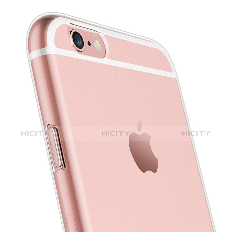 Apple iPhone 6S Plus用極薄ソフトケース シリコンケース 耐衝撃 全面保護 クリア透明 H10 アップル クリア