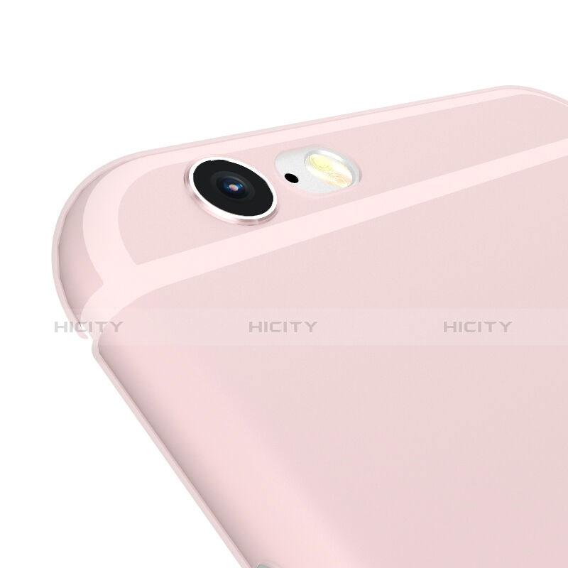 Apple iPhone 6S Plus用極薄ケース クリア透明 質感もマット アップル ピンク