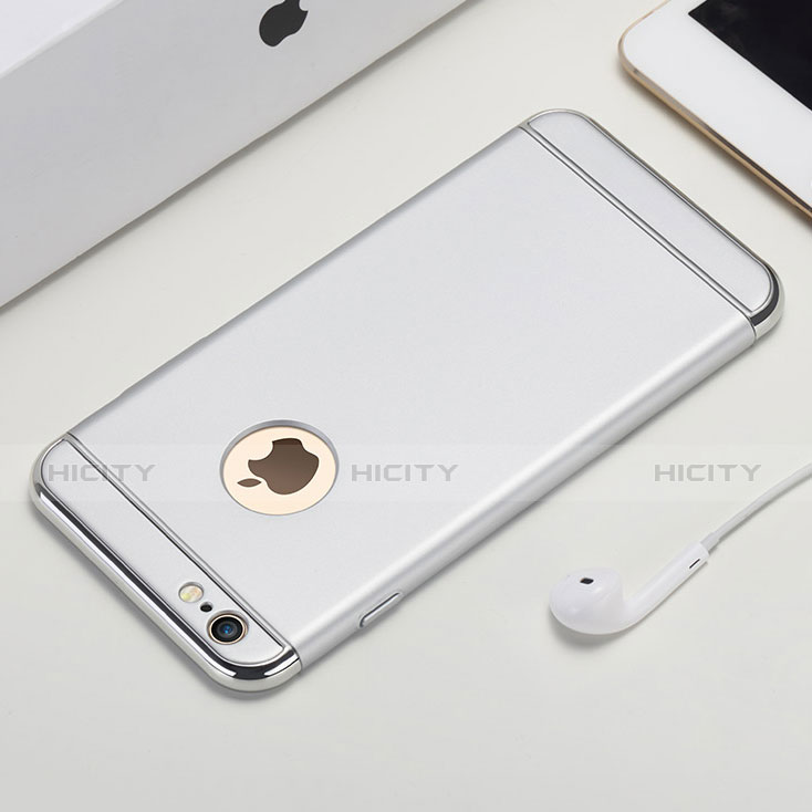 Apple iPhone 6S Plus用ケース 高級感 手触り良い アルミメタル 製の金属製 A01 アップル シルバー