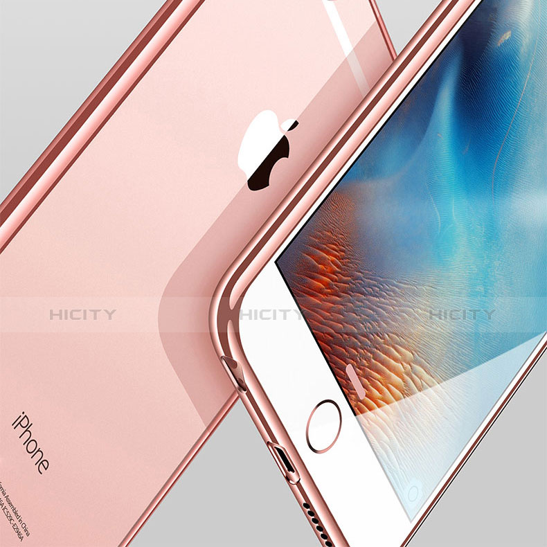 Apple iPhone 6S Plus用極薄ソフトケース シリコンケース 耐衝撃 全面保護 クリア透明 T09 アップル 