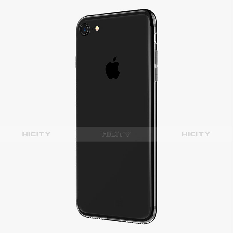 Apple iPhone 7用極薄ソフトケース シリコンケース 耐衝撃 全面保護 クリア透明 H03 アップル クリア