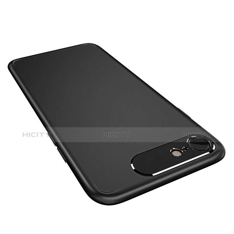 Apple iPhone 7用ハードケース プラスチック 質感もマット M02 アップル ブラック