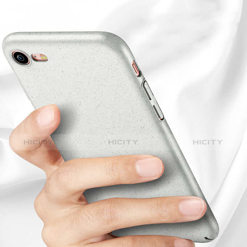 Apple iPhone 7用ハードケース カバー プラスチック アップル ホワイト