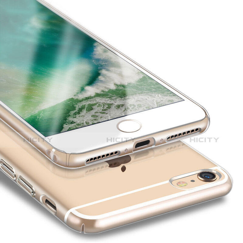 Apple iPhone 7用極薄ソフトケース シリコンケース 耐衝撃 全面保護 クリア透明 T06 アップル クリア