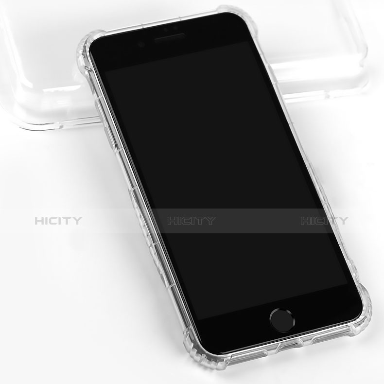 Apple iPhone 7用極薄ソフトケース シリコンケース 耐衝撃 全面保護 クリア透明 T10 アップル クリア