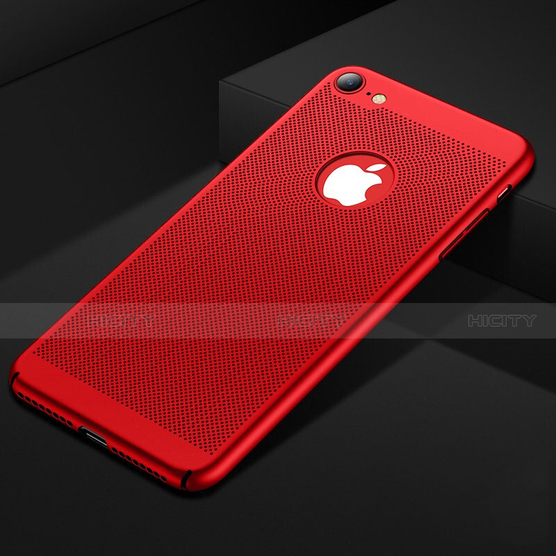 Apple iPhone 7用ハードケース プラスチック メッシュ デザイン カバー アップル 