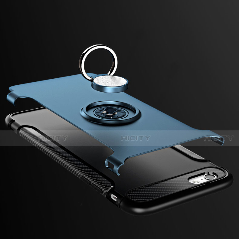 Apple iPhone 7用ハイブリットバンパーケース プラスチック アンド指輪 兼シリコーン カバー S01 アップル 