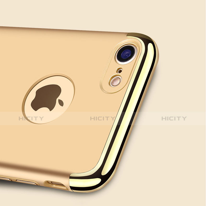 Apple iPhone 7用ケース 高級感 手触り良い メタル兼プラスチック バンパー アンド指輪 A02 アップル 