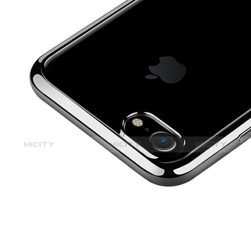 Apple iPhone 7用極薄ソフトケース シリコンケース 耐衝撃 全面保護 クリア透明 C01 アップル 