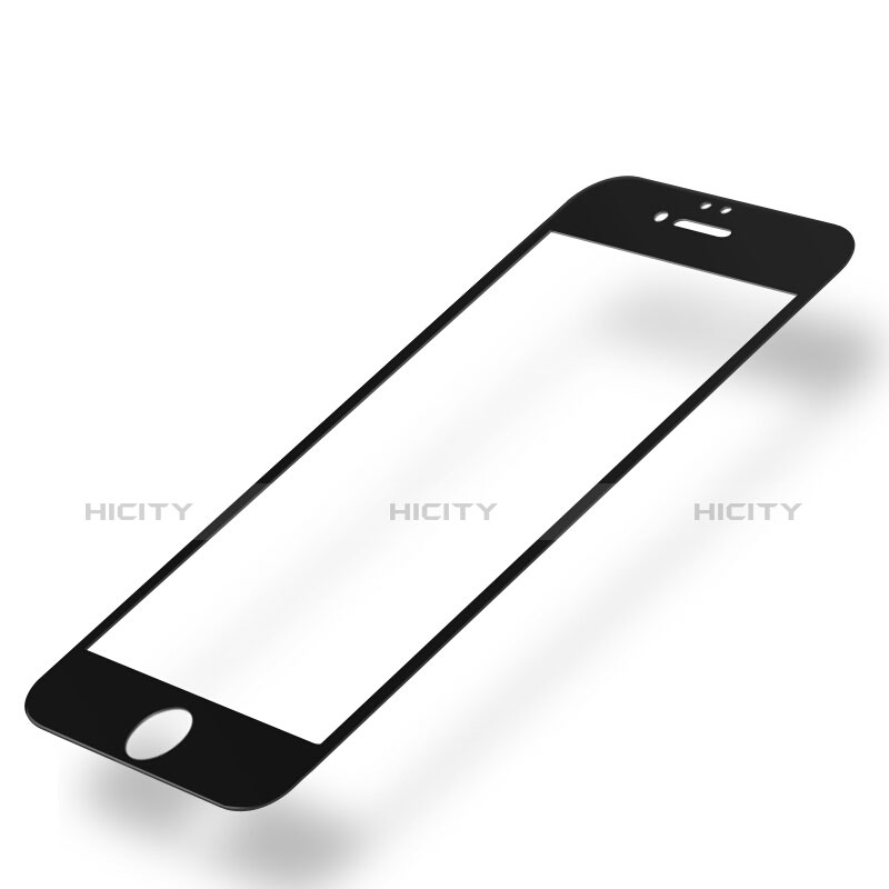Apple iPhone 7用強化ガラス フル液晶保護フィルム F13 アップル ブラック