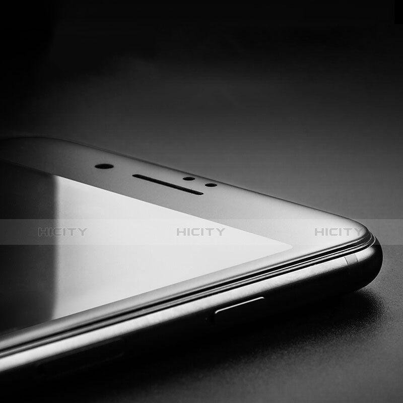 Apple iPhone 7用強化ガラス フル液晶保護フィルム F16 アップル ブラック