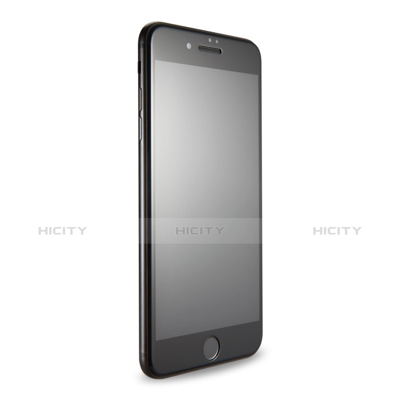 Apple iPhone 7用強化ガラス フル液晶保護フィルム F19 アップル ブラック