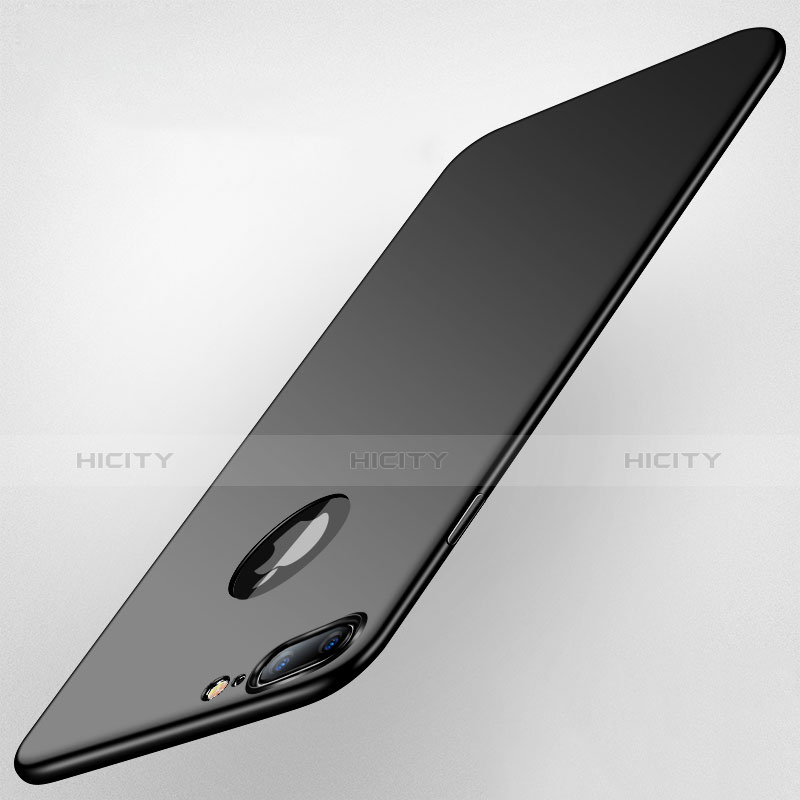 Apple iPhone 7 Plus用ハードケース プラスチック 質感もマット M08 アップル ブラック