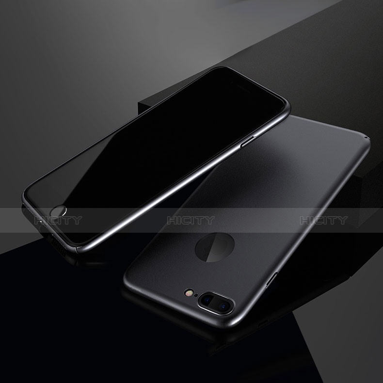 Apple iPhone 7 Plus用ハードケース プラスチック 質感もマット M10 アップル ブラック