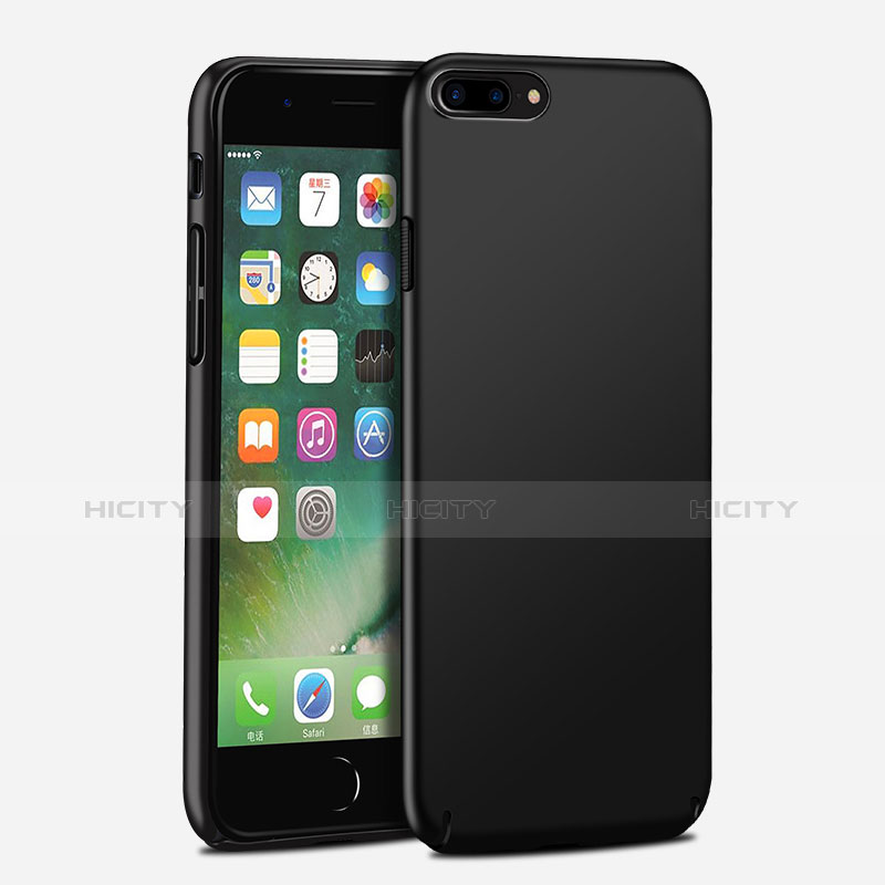 Apple iPhone 7 Plus用ハードケース プラスチック 質感もマット M16 アップル ブラック