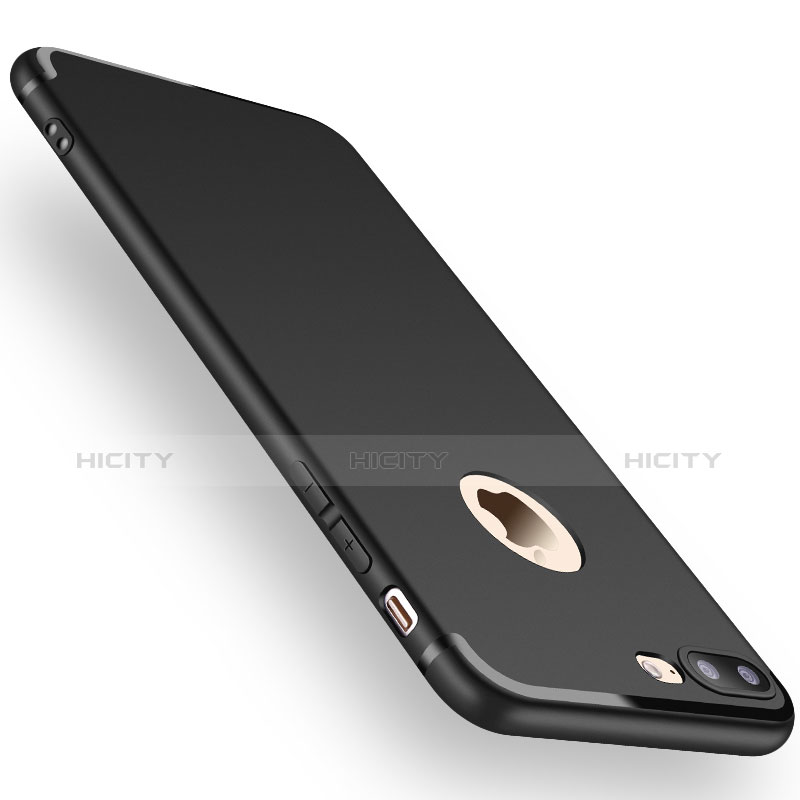Apple iPhone 7 Plus用極薄ソフトケース シリコンケース 耐衝撃 全面保護 Z15 アップル ブラック