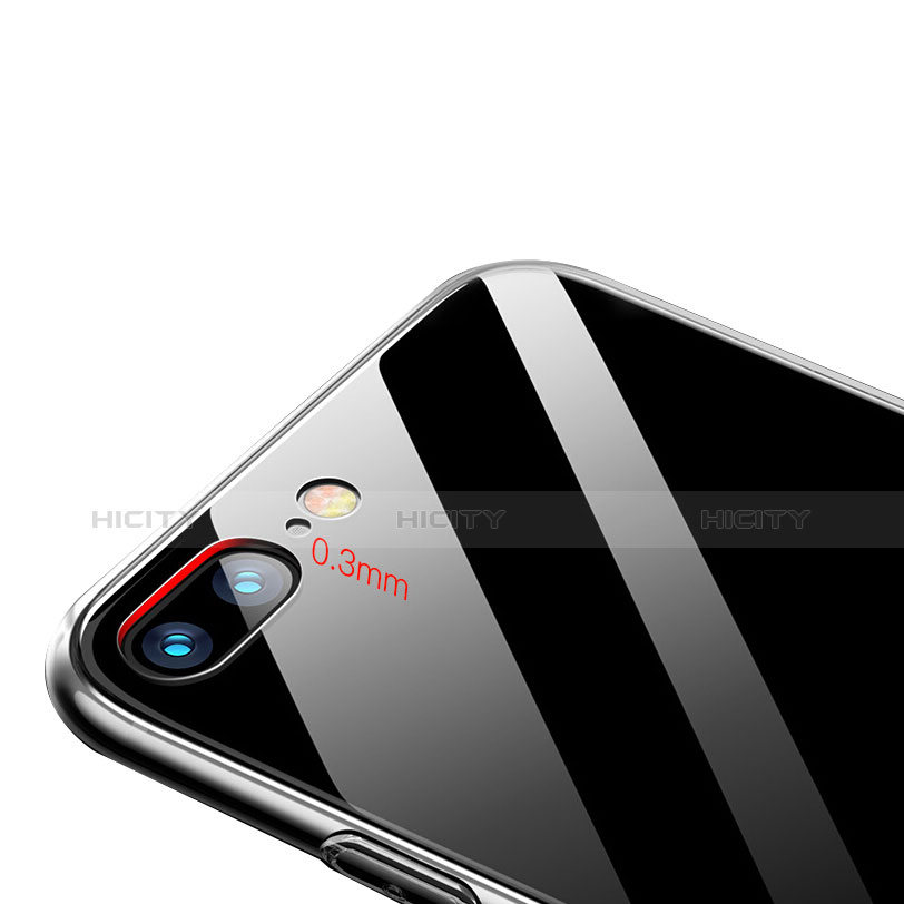 Apple iPhone 7 Plus用極薄ソフトケース シリコンケース 耐衝撃 全面保護 クリア透明 T26 アップル クリア