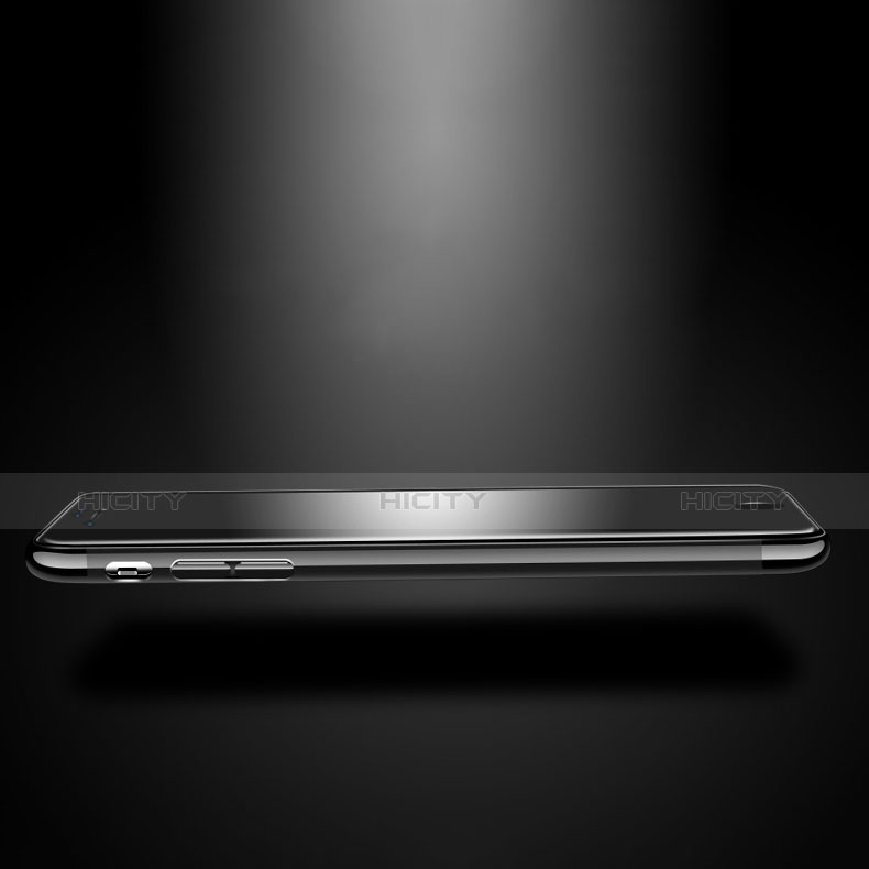 Apple iPhone 7 Plus用極薄ソフトケース シリコンケース 耐衝撃 全面保護 クリア透明 A22 アップル ブラック