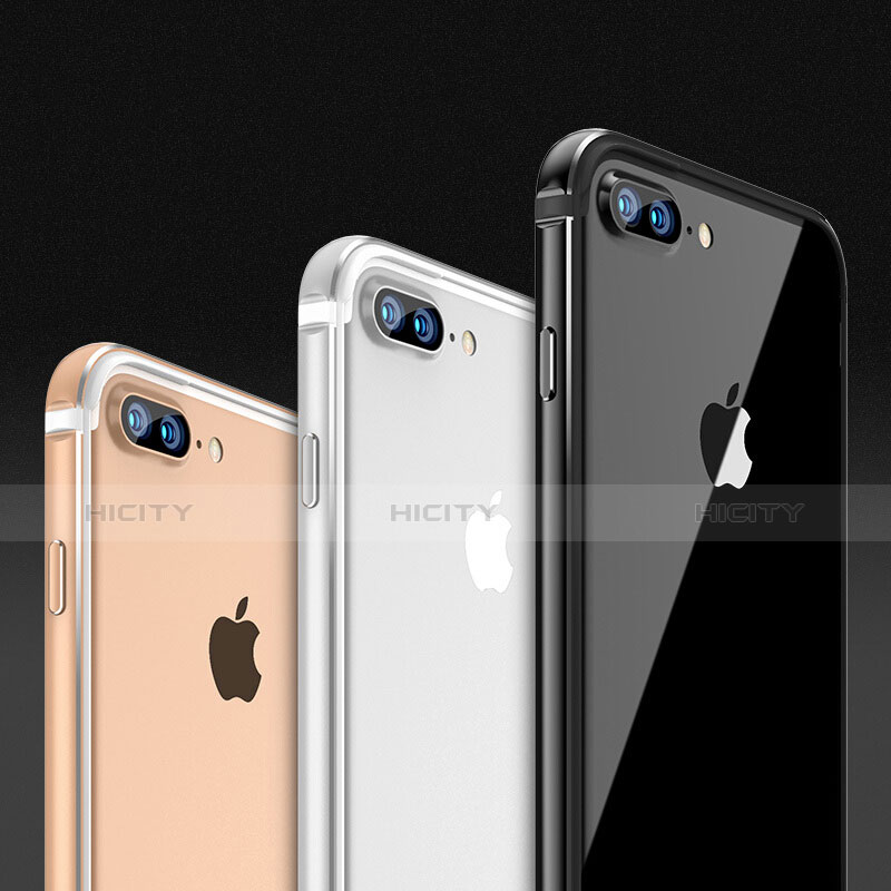 Apple iPhone 7 Plus用極薄ソフトケース シリコンケース 耐衝撃 全面保護 クリア透明 H04 アップル 