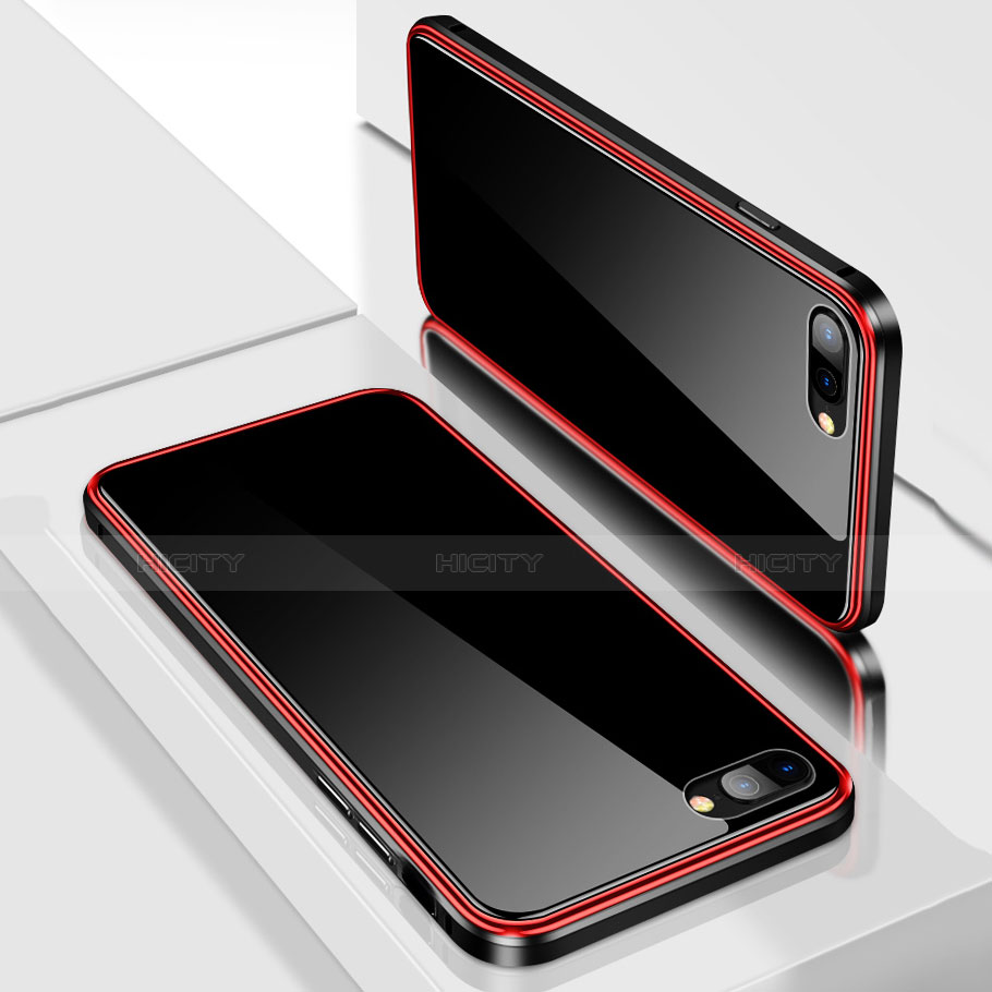 Apple iPhone 7 Plus用ケース 高級感 手触り良い アルミメタル 製の金属製 360度 フルカバーバンパー 鏡面 カバー アップル 