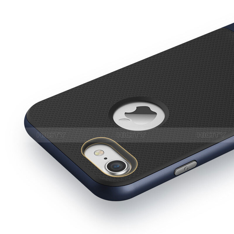 Apple iPhone 7 Plus用ハイブリットバンパーケース スタンド プラスチック 兼シリコーン カバー A01 アップル 