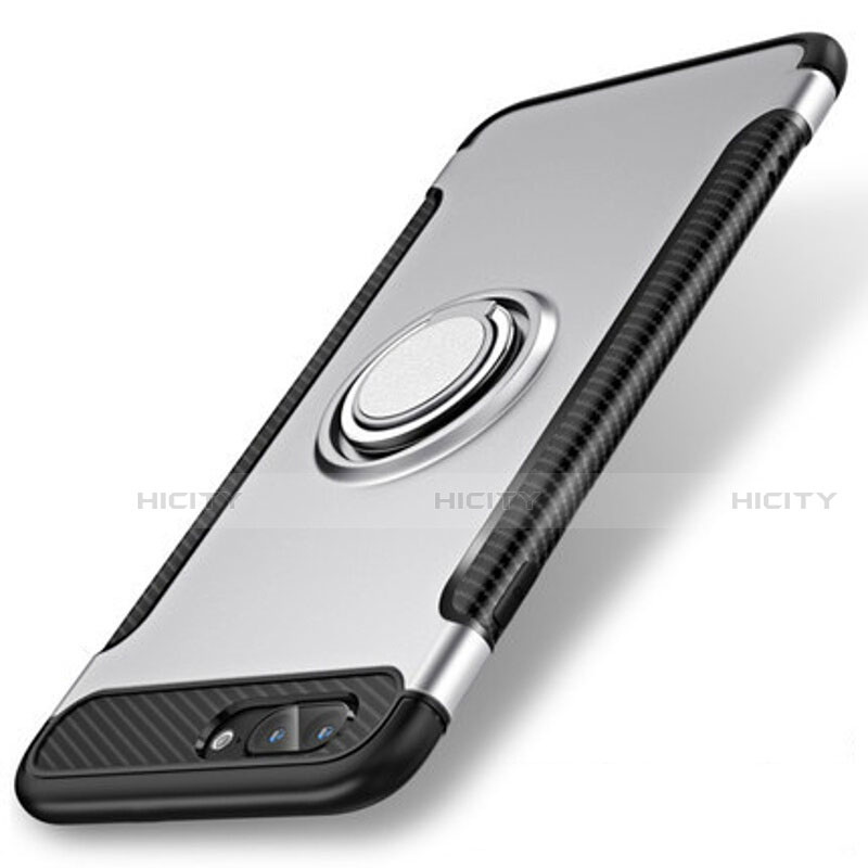 Apple iPhone 7 Plus用ハイブリットバンパーケース プラスチック アンド指輪 兼シリコーン カバー S01 アップル 