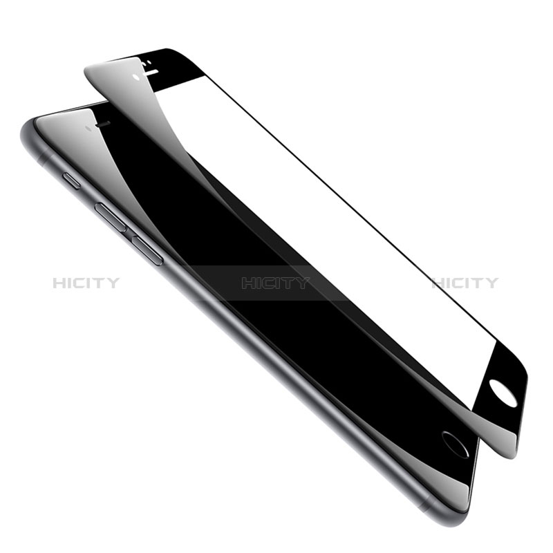 Apple iPhone 7 Plus用強化ガラス フル液晶保護フィルム C02 アップル ブラック