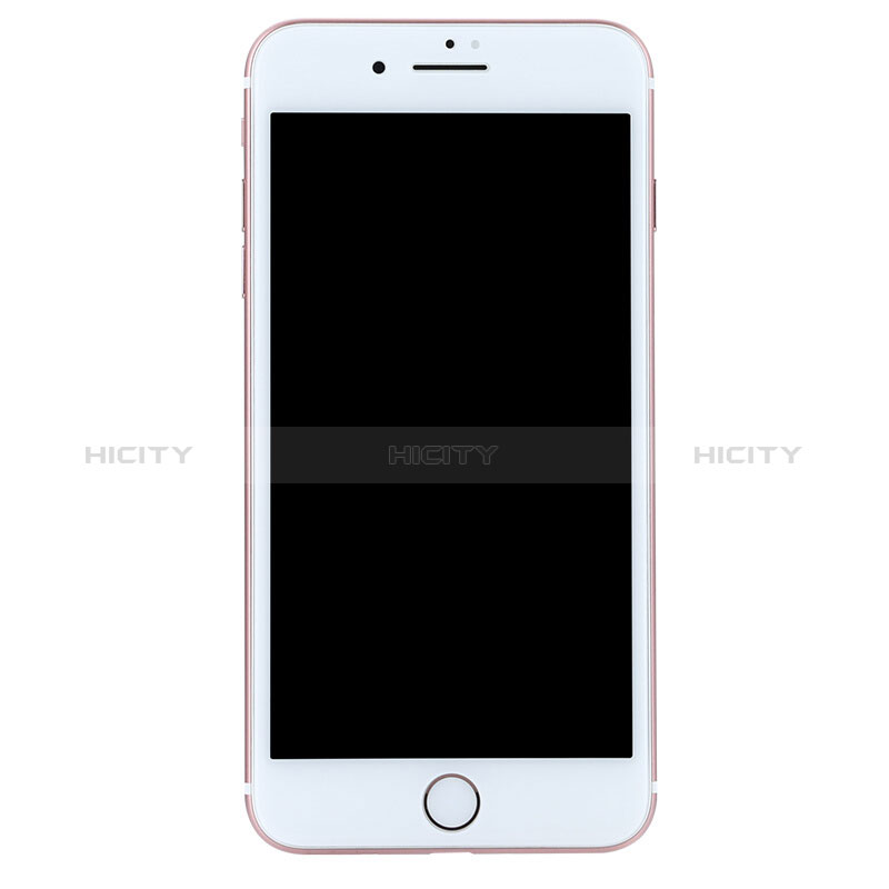 Apple iPhone 7 Plus用強化ガラス フル液晶保護フィルム C04 アップル ホワイト