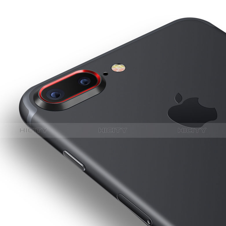 Apple iPhone 7 Plus用強化ガラス カメラプロテクター カメラレンズ 保護ガラスフイルム C01 アップル ブラック