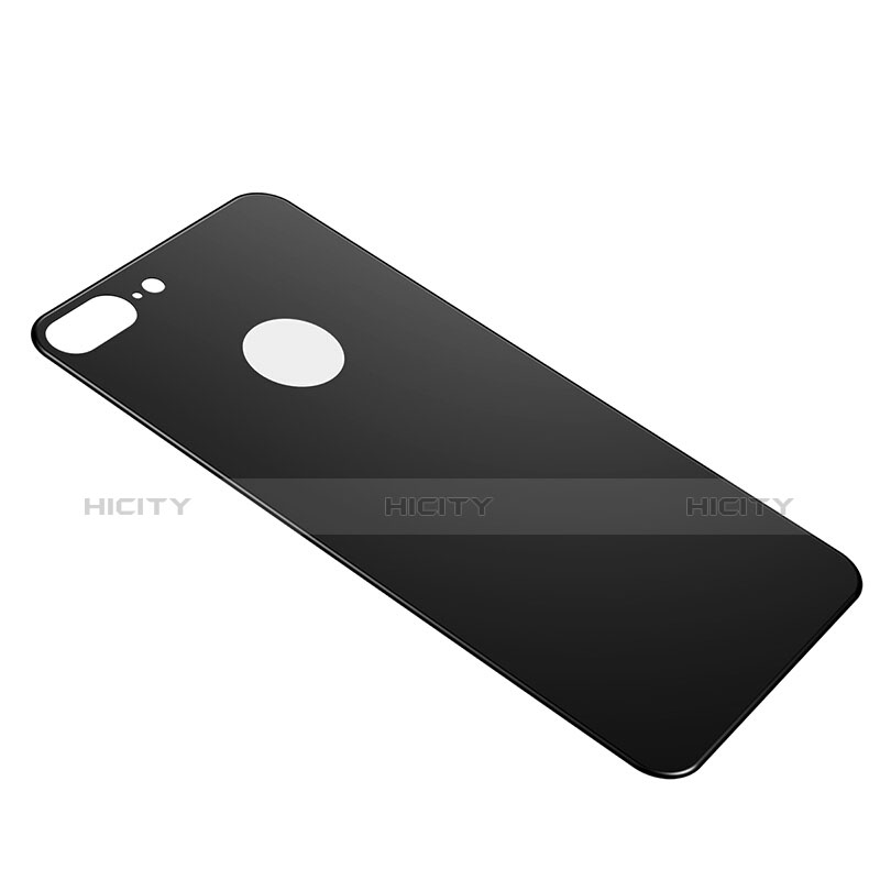 Apple iPhone 7 Plus用強化ガラス 背面保護フィルム アップル ブラック