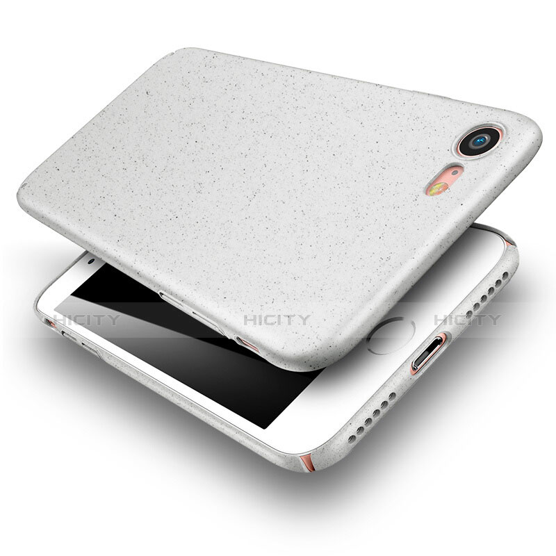 Apple iPhone 8用ハードケース カバー プラスチック アップル ホワイト