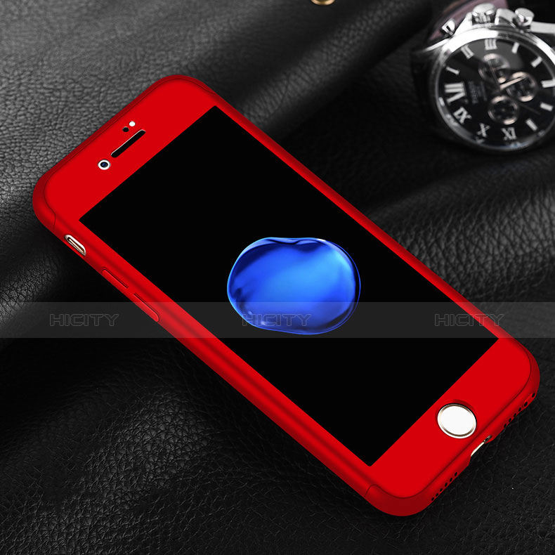 Apple iPhone 8用ハードケース プラスチック 質感もマット 前面と背面 360度 フルカバー P01 アップル 