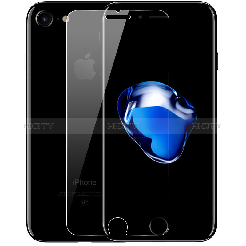 Apple iPhone 8用強化ガラス 液晶保護フィルム T05 アップル クリア