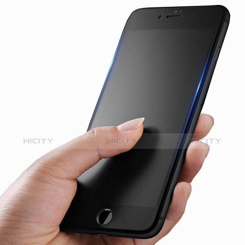 Apple iPhone 8用強化ガラス フル液晶保護フィルム F13 アップル ブラック