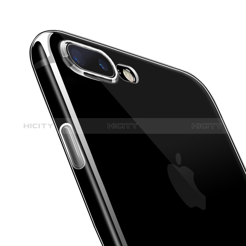 Apple iPhone 8 Plus用極薄ソフトケース シリコンケース 耐衝撃 全面保護 クリア透明 H05 アップル クリア