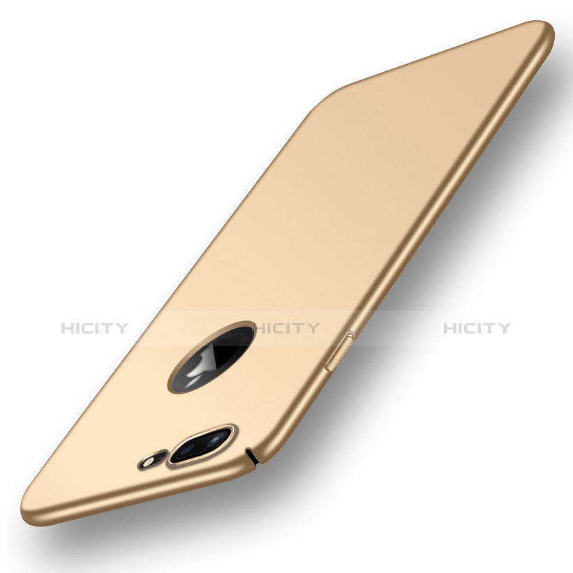Apple iPhone 8 Plus用ハードケース プラスチック 質感もマット M18 アップル ゴールド