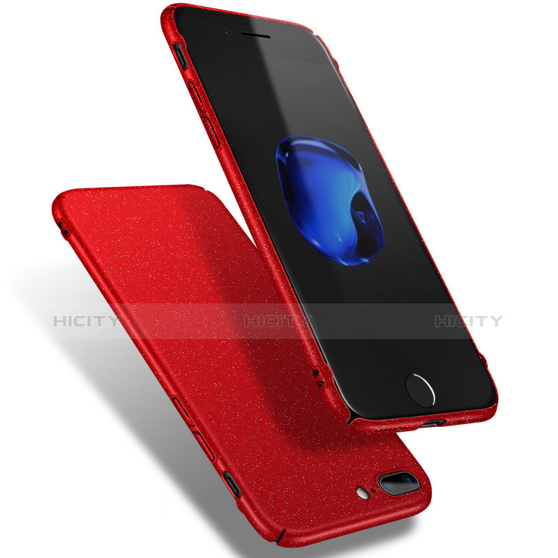 Apple iPhone 8 Plus用ハードケース カバー プラスチック Q02 アップル レッド