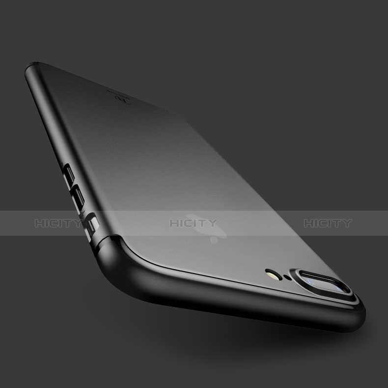 Apple iPhone 8 Plus用極薄ソフトケース シリコンケース 耐衝撃 全面保護 A01 アップル ブラック