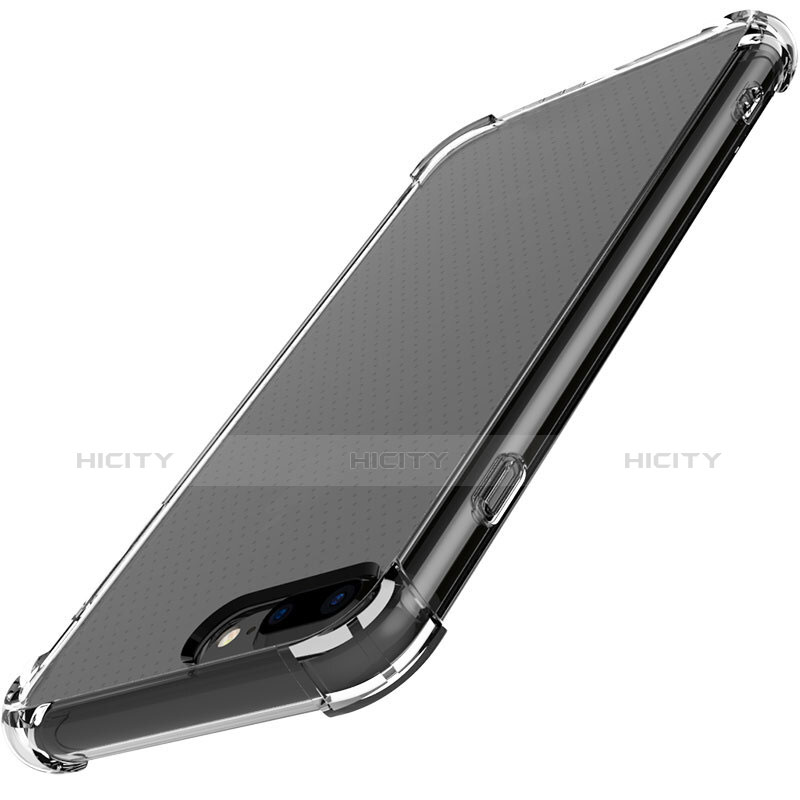 Apple iPhone 8 Plus用極薄ソフトケース シリコンケース 耐衝撃 全面保護 クリア透明 T06 アップル クリア