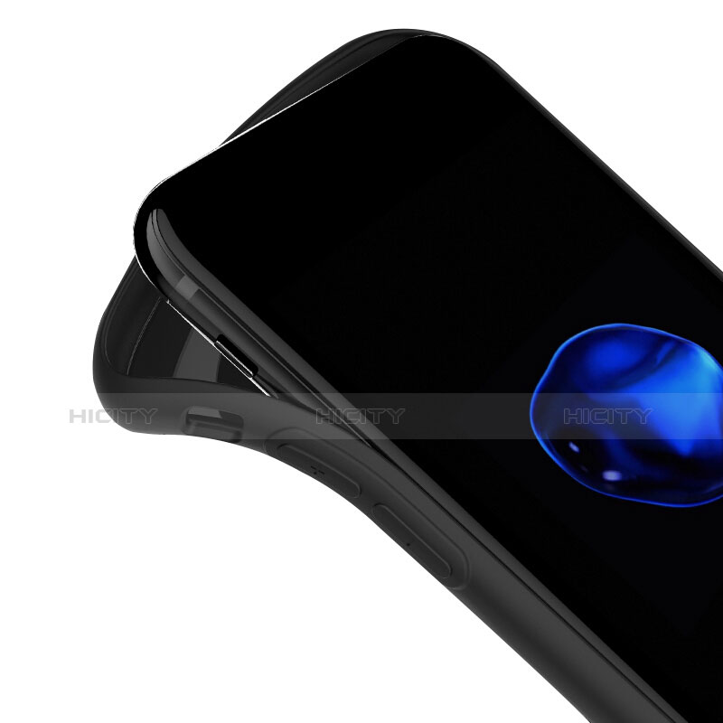 Apple iPhone 8 Plus用極薄ソフトケース シリコンケース 耐衝撃 全面保護 クリア透明 T19 アップル クリア