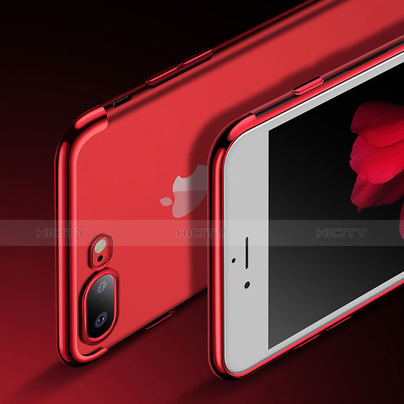 Apple iPhone 8 Plus用極薄ソフトケース シリコンケース 耐衝撃 全面保護 透明 HC02 アップル 