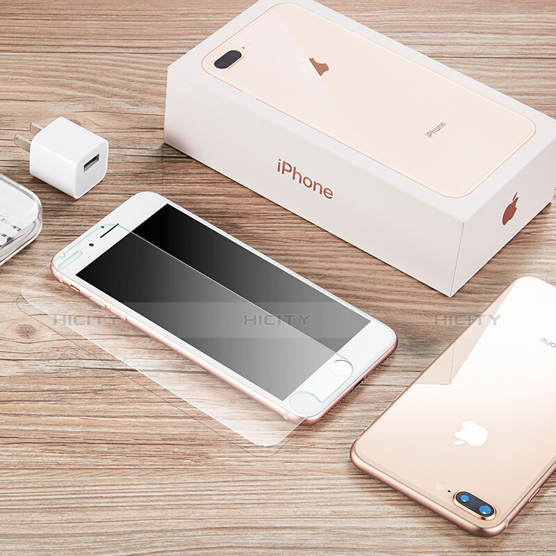 Apple iPhone 8 Plus用強化ガラス 液晶保護フィルム F05 アップル クリア
