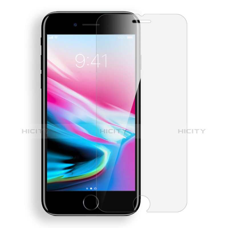 Apple iPhone 8 Plus用強化ガラス 液晶保護フィルム T02 アップル クリア