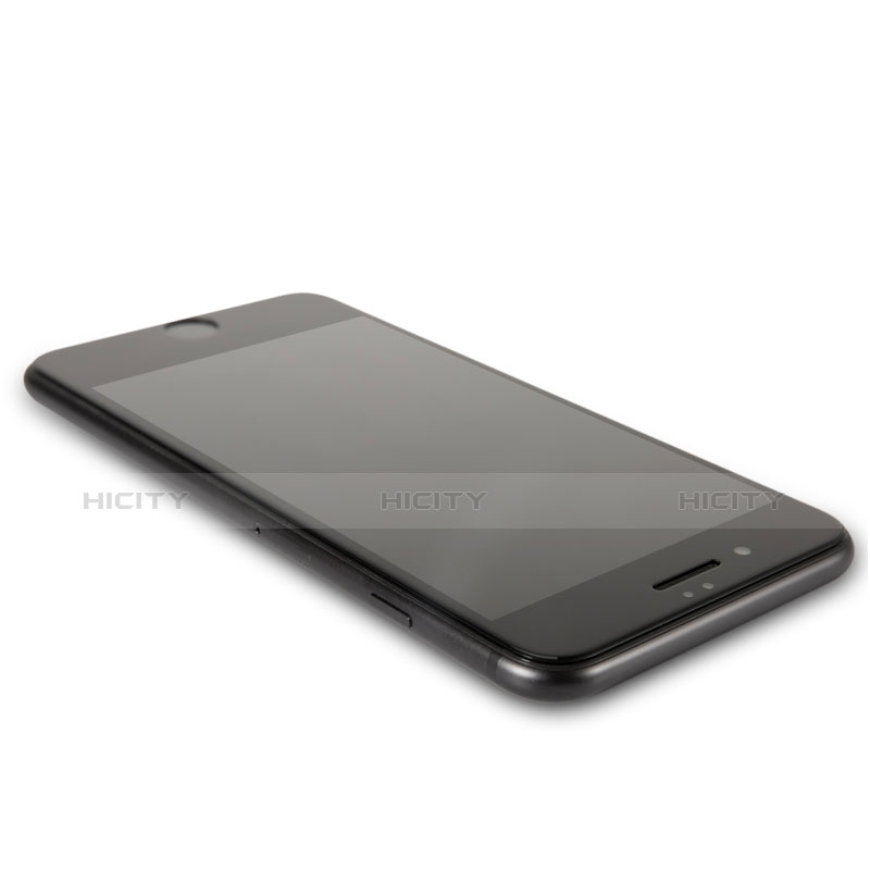 Apple iPhone 8 Plus用強化ガラス フル液晶保護フィルム F28 アップル ブラック