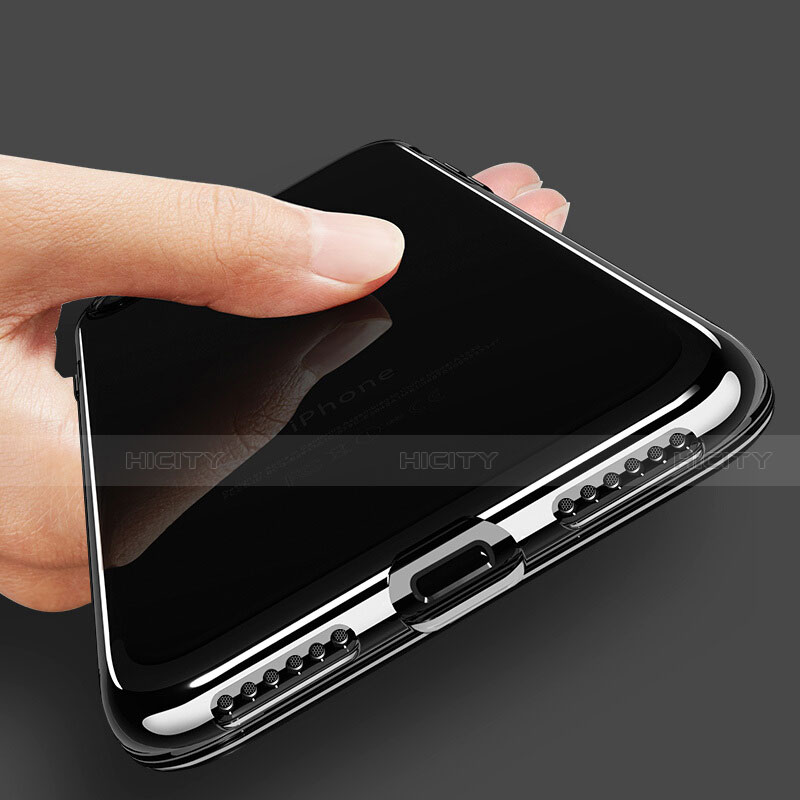 Apple iPhone SE (2020)用極薄ソフトケース シリコンケース 耐衝撃 全面保護 クリア透明 カバー アップル クリア
